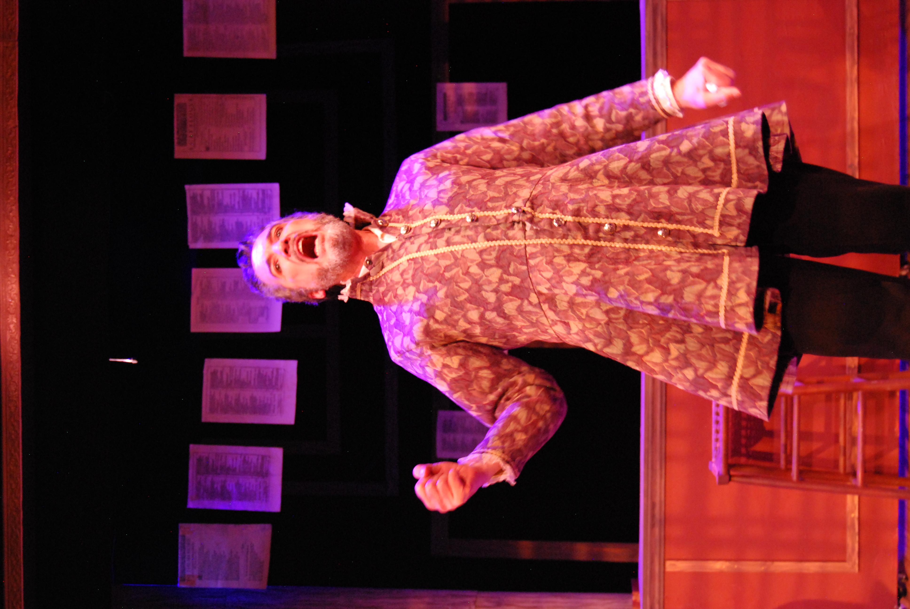 Daniel Silverman as Ben Jonson in The Book of Will
